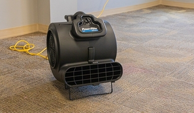 carpet dryer for carpet extraction