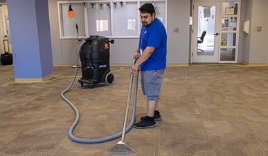 heated carpet extractor